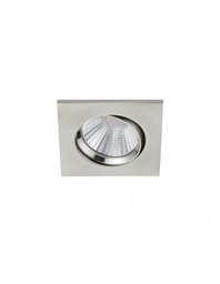 [TRIO650410107] Faretto da Incasso Quadrato Pamir Led 5,5w 3000k Nichel Trio Lighting