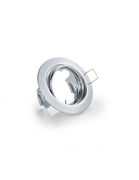 [TRIO650100106] Faretto da Incasso Rotondo Jura 1xGU10 Cromo Ø8 cm Trio Lighting