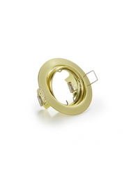 [TRIO650100108] Faretto da Incasso Rotondo Jura 1xGU10 Ottone Ø8 cm Trio Lighting