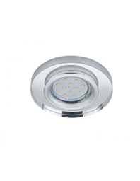 [TRIO652100152] Faretto da Incasso Rotondo Kristallglas Pirin GU10 Cromo Trio Lighting