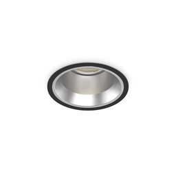 [8021696266565] Faretto incasso 15W 4000K nero D110xH76mm