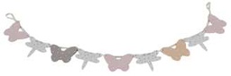 [V9183730000] Festone farfalle colori misti wl-0940 cm7,5x0,5 h82