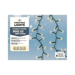 [20035669] Filo 900 Led Bianco Caldo 8 Funzioni Effetto Luccichio ...