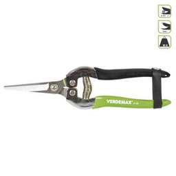 [VM4138] Forbice da vendemmia per uva Verdemax, lunghezza 18cm, ideale per la raccolta delle viti.
