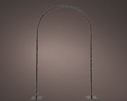 [20102483] Ghirlanda LED con 8 effetti sfavillanti per esterno L 2.5 x P 130 x H 230 cm
