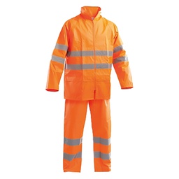 [DFL1066894] Giacca E Pantalone Impermeabili Alta Visibilita' Xxl