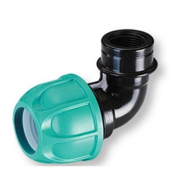 [028267] Gomito 3-4&quot; filetto 3-4&quot; polietilene