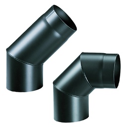 [DFL702370] Gomito In Acciaio Ø Cm 12 - 45°