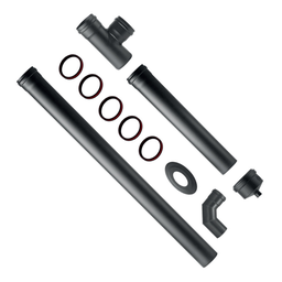 [8052789598157] Kit installazione per stufa a pellet in acciaio 1,2 mm d.80 mm
