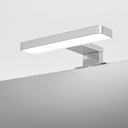 [FZ89562] Lampada LED Brex per bagno 6,5 watt cromata 200 mm
