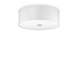 [8021696103266] Lampada Woody da soffitto - D 500 x H 180 mm - Bianco