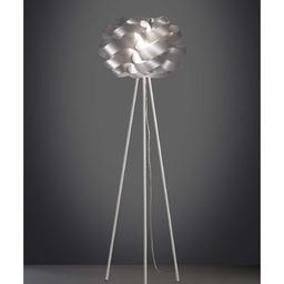 [CLO/3P/160/SVR] Lampada a piantana treppiedi CLOUD Argento diametro 50x h 160 cm