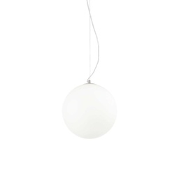 [8021696009087] Lampada a sospensione bianco D 300 x H min 550 - max 2300 mm