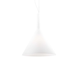 [8021696074313] Lampada a sospensione bianco D 350 x H min 730 - max 2480 mm