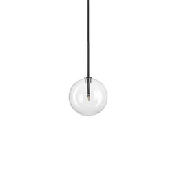 [8021696306537] Lampada a sospensione cromo D 150 x H min 530 - max 2280 mm