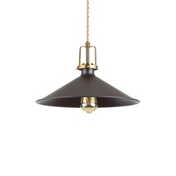 [8021696249087] Lampada a sospensione nero D 360 x H min 450 - max 2080 mm