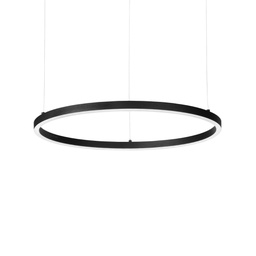 [8021696304441] Lampada a sospensione nero D 900 x H min 275 - max 2025 mm