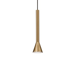 [8021696279794] Lampada a sospensione ottone D 60 x H min 505 - max 2430 mm
