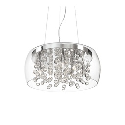 [8021696031750] Lampada a sospensione trasparent D 500 x H min 450 - max 2200 mm