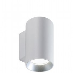 [SOV98462/02] Lampada da Parete in Alluminio Pressofuso con Diffusori in Vetro Trasparente - 20W - 2620 Lumen - Classe E - Luce Calda bianco