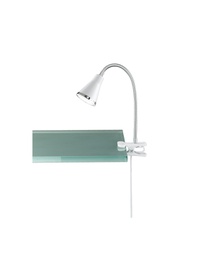 [TRIOR22711101] Lampada da Scrivania Led 3,8W Con Pinza Bianco Arras Trio Lighting