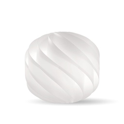 [GL/L/40/W] Lampada da Tavolo Bianca Cm. 40 x 38h