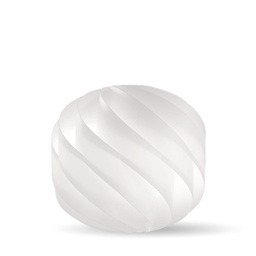 [GL/L/25/W] Lampada da Tavolo Bianco Cm. 25 x 23h