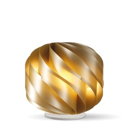 [GL/LAP/15/NGLD] Lampada da Tavolo LAP New Gold in Plastica Cm. 15 x 15h