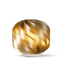 [GL/LAP/40/NGLD] Lampada da Tavolo LAP New Gold in Plastica Cm. 40 x 39h