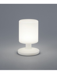 [TRIOR57010101] Lampada da Tavolo Led Barbados Bianco Ø17 cm Trio Lighting
