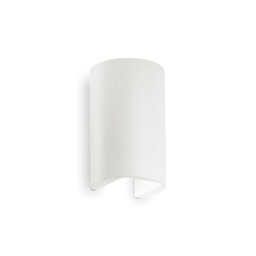 [8021696137407] Lampada da parete Apollo - L70xH110xP60mm - Bianco