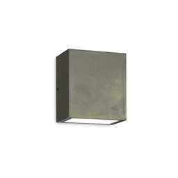 [8021696268293] Lampada da parete Argo AP2 antracite 4000K - L100xH90xP55mm