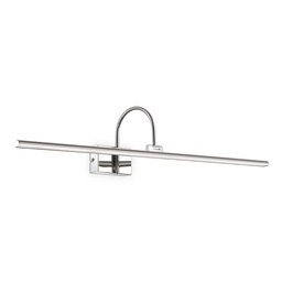 [8021696199917] Lampada da parete Bonjour AP D90 cromo - L 900 x H 175 x P 180 mm