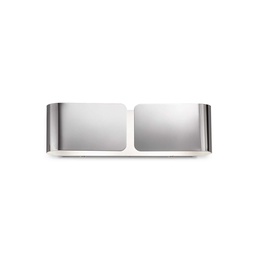 [8021696031361] Lampada da parete CLIP AP2 cromo - L440xH125xP110mm