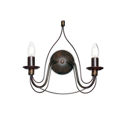 [8021696057200] Lampada da parete Corte - L 360 x H 370 x P 205 mm