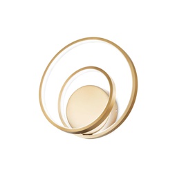 [8021696304502] Lampada da parete ottone L 290 x H 300 x P 80 mm