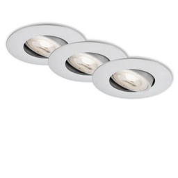 [20007643] Lampada da raccolta a LED Ultraflache, Ø 9 cm, 5 W, Chrome-Matt