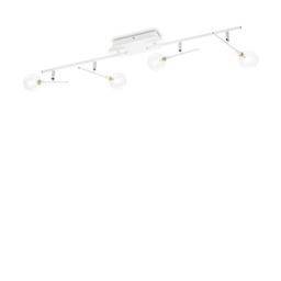 [8021696200392] Lampada da soffitto MARACAS PL4 Bianco L700xH200xP280mm