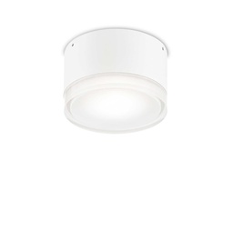 [8021696168036] Lampada da soffitto Urano, bianca, D120xH75mm
