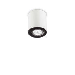 [8021696140841] Lampada da soffitto bianco D 90 x H 105 mm