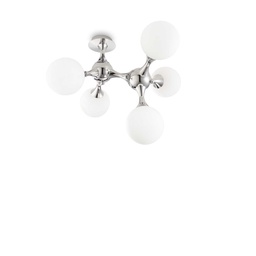 [8021696073712] Lampada da soffitto bianco L 550 x H 550 x P 500 mm