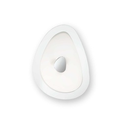 [8021696116112] Lampada da soffitto bianco L 560 x H 65 x P 400 mm