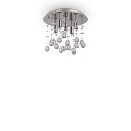 [8021696094649] Lampada da soffitto cromo D 260 x H 200 mm