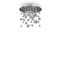 [8021696094687] Lampada da soffitto cromo D 270 x H 240 mm