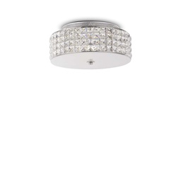 [8021696093093] Lampada da soffitto cromo D 300 x H 130 mm