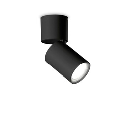 [8021696271545] Lampada da soffitto nero D 60 x H 130 mm