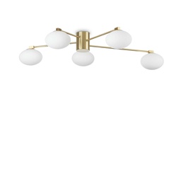 [8021696288277] Lampada da soffitto ottone D 900 x H 200 mm