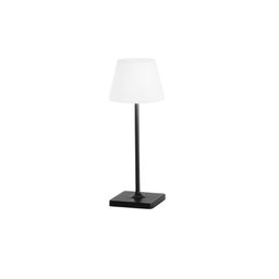[LA/174/NE] Lampada da tavolo 15cm x 15cm H. 39cm