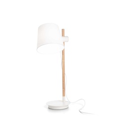 [8021696282091] Lampada da tavolo AXEL TL1 - L 200 x H 660 x P 270 mm - Bianco