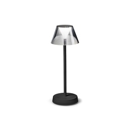 [8021696286716] Lampada da tavolo LOLITA TL nero - D125xH345mm